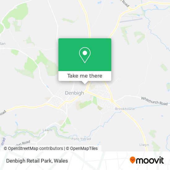 Denbigh Retail Park map