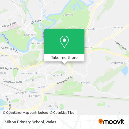 Milton Primary School map