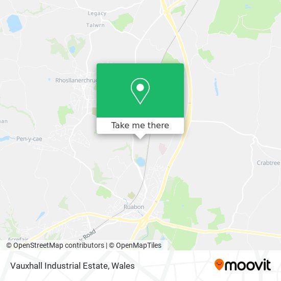 Vauxhall Industrial Estate map
