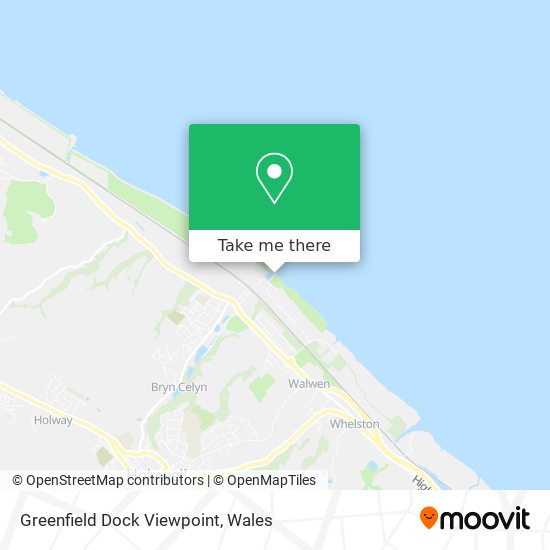 Greenfield Dock Viewpoint map