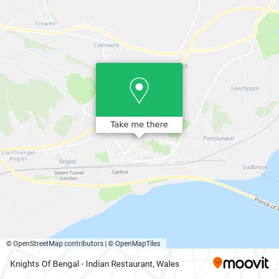 Knights Of Bengal - Indian Restaurant map