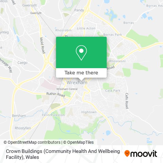Crown Buildings (Community Health And Wellbeing Facility) map