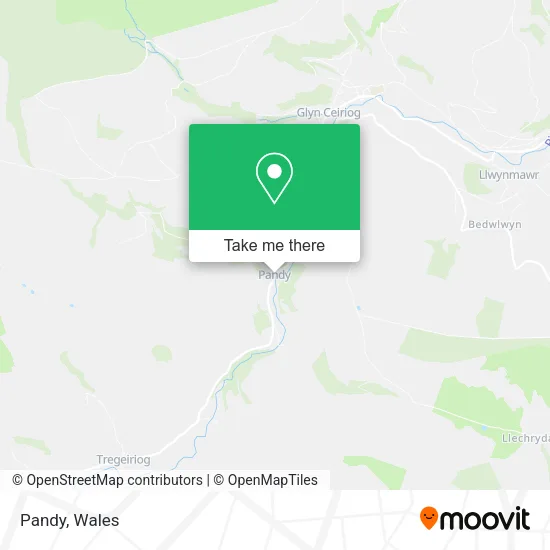 Pandy map