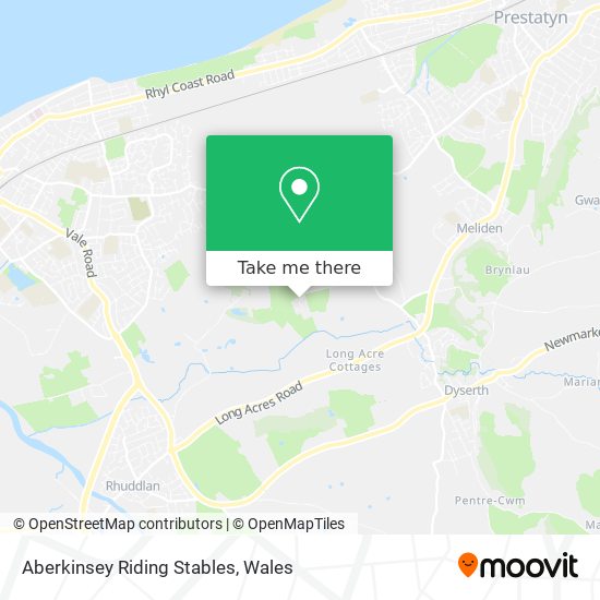Aberkinsey Riding Stables map
