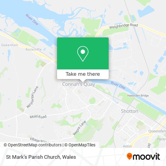 St Mark's Parish Church map