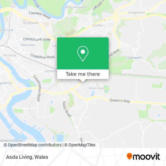 Asda Living map