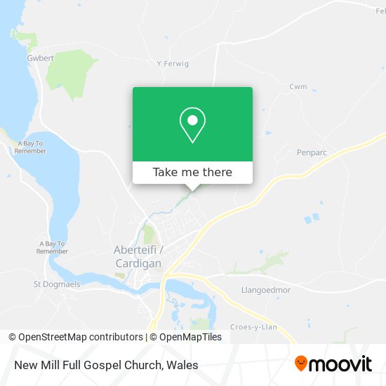 New Mill Full Gospel Church map