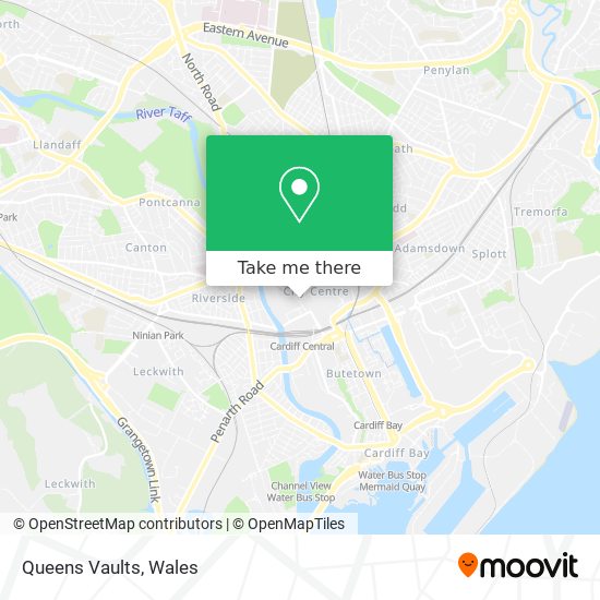 Queens Vaults map