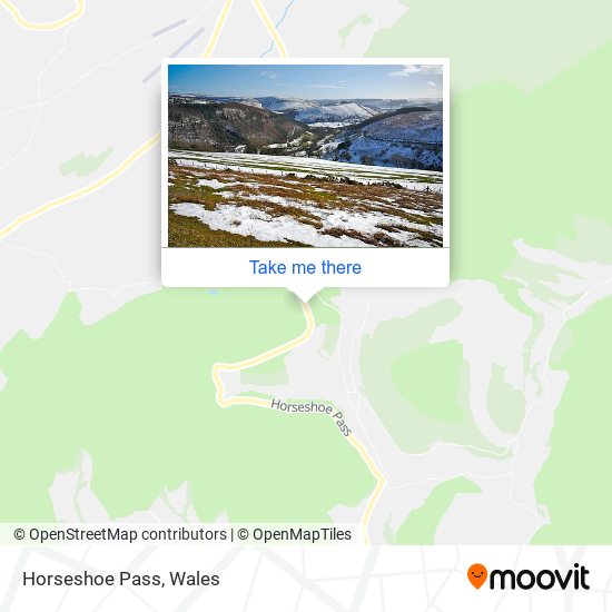 Horseshoe Pass map