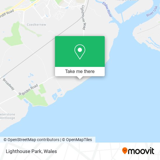 Lighthouse Park map