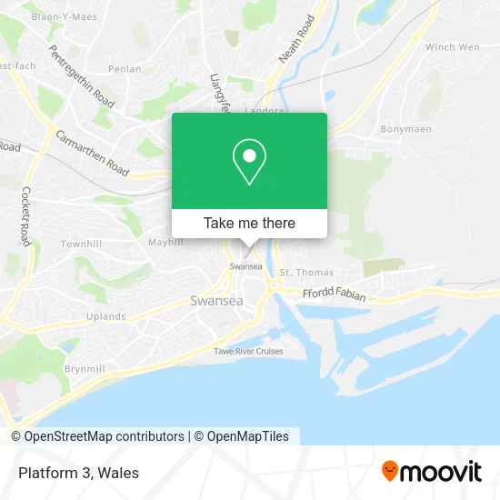Platform 3 map