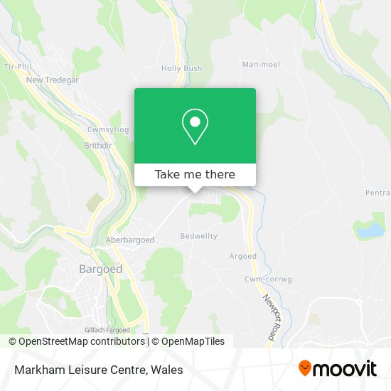 Markham Leisure Centre map