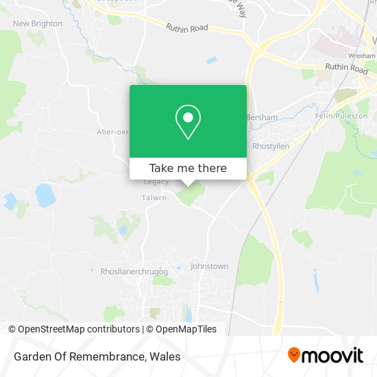 Garden Of Remembrance map