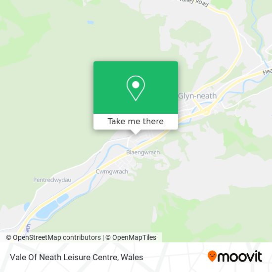 Vale Of Neath Leisure Centre map