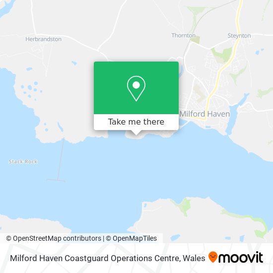 Milford Haven Coastguard Operations Centre map