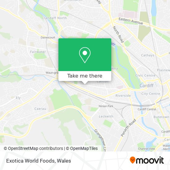 Exotica World Foods map