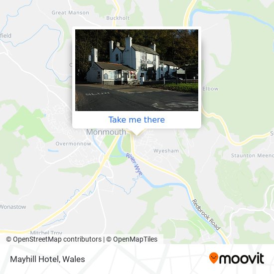 Mayhill Hotel map