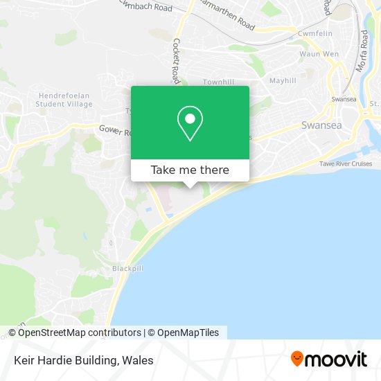 Keir Hardie Building map