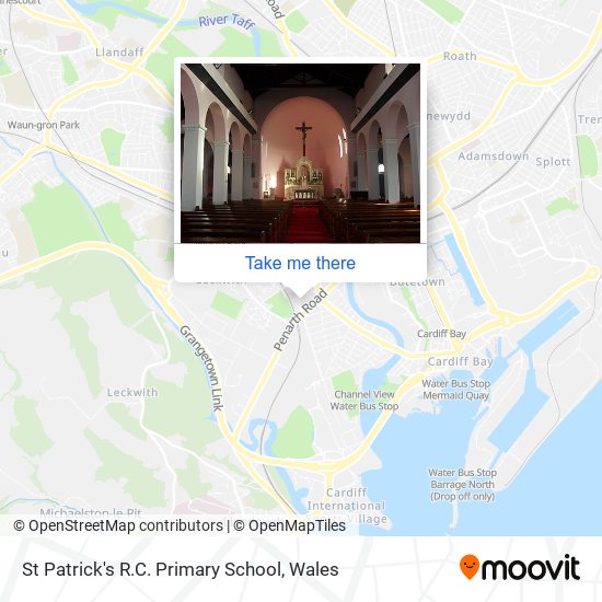 St Patrick's R.C. Primary School map
