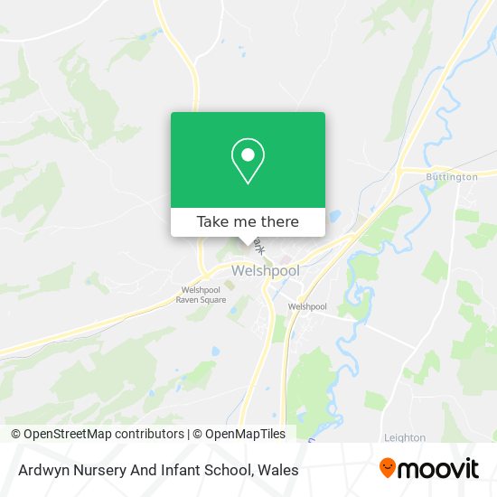 Ardwyn Nursery And Infant School map