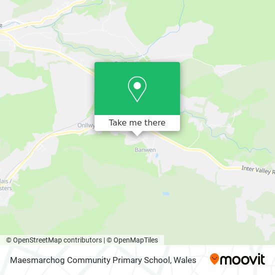 Maesmarchog Community Primary School map