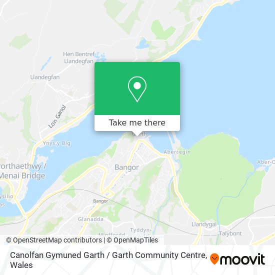 Canolfan Gymuned Garth / Garth Community Centre map