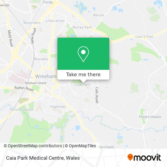 Caia Park Medical Centre map
