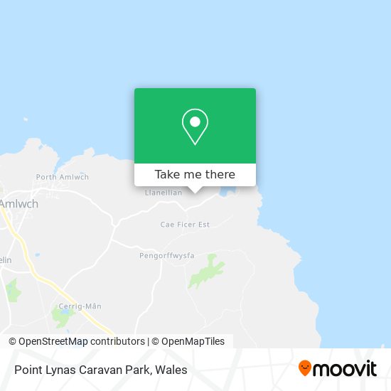 Point Lynas Caravan Park map