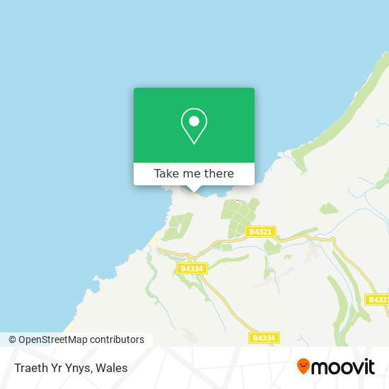 Traeth Yr Ynys map