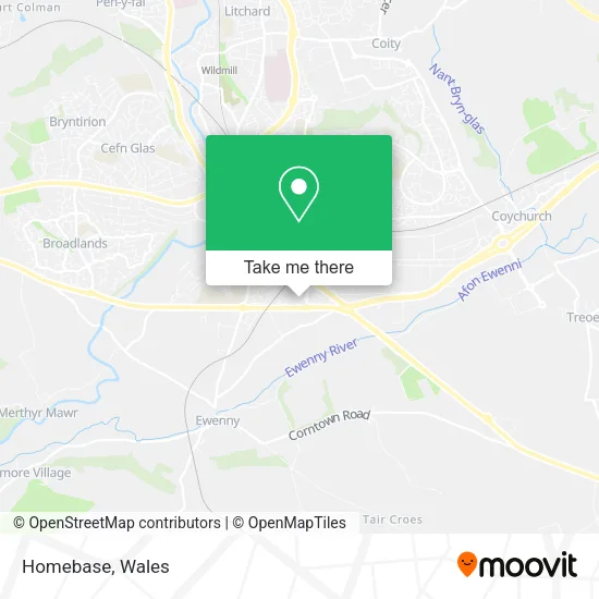 Homebase map