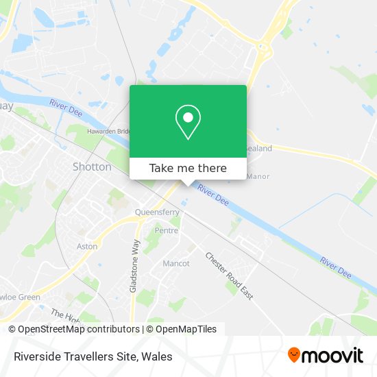 Riverside Travellers Site map