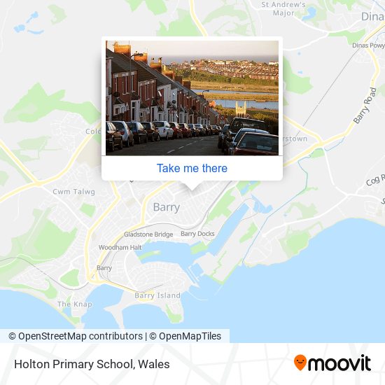 Holton Primary School map