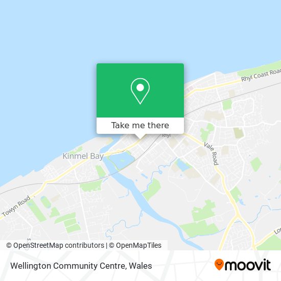 Wellington Community Centre map