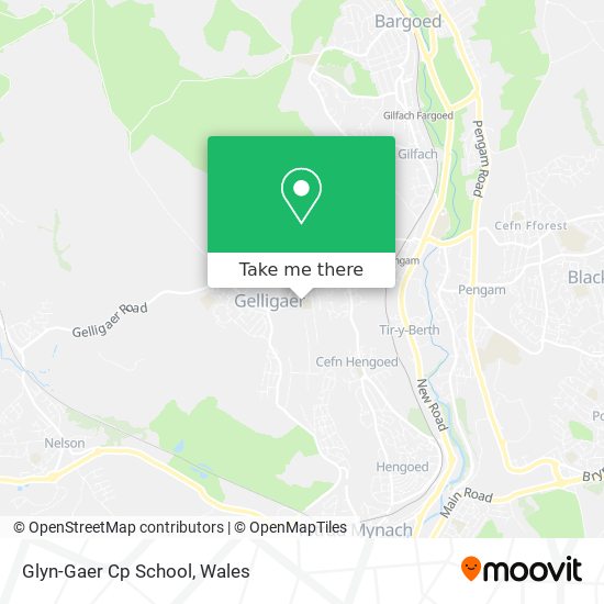 Glyn-Gaer Cp School map