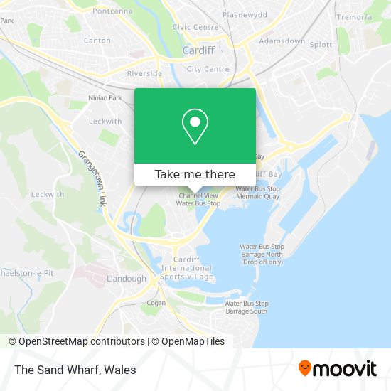 The Sand Wharf map