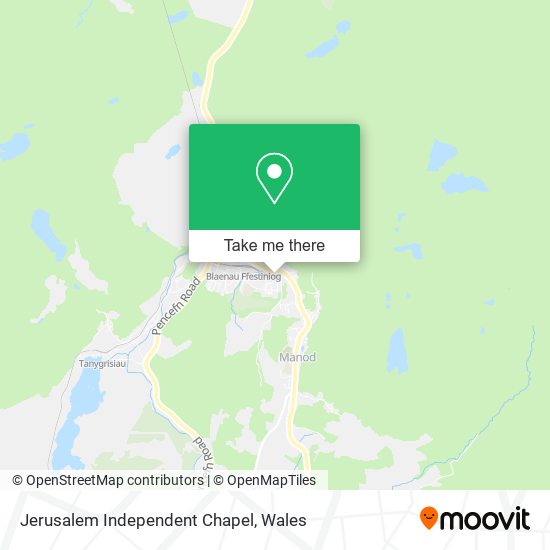 Jerusalem Independent Chapel map