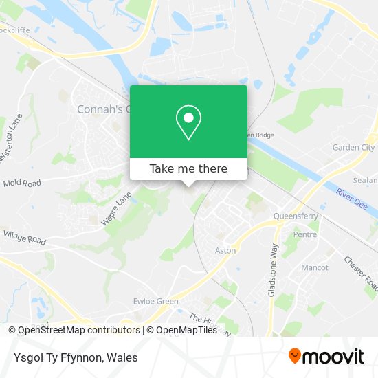 Ysgol Ty Ffynnon map