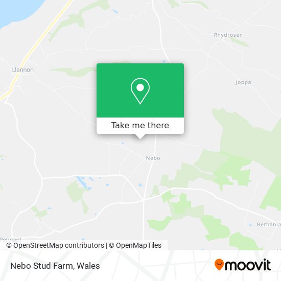 Nebo Stud Farm map