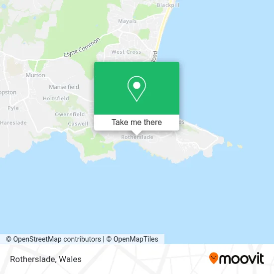 Rotherslade map