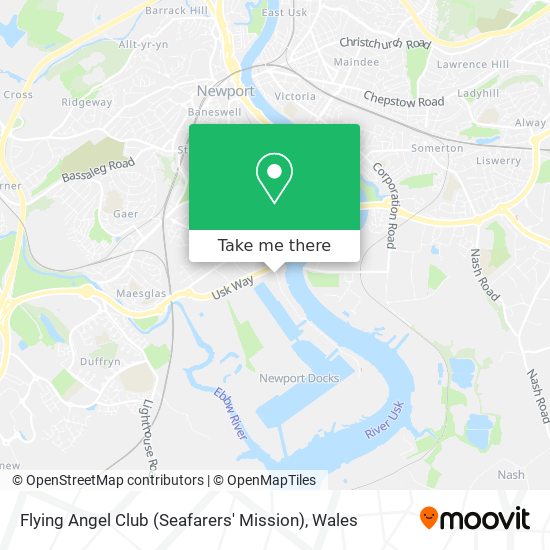 Flying Angel Club (Seafarers' Mission) map