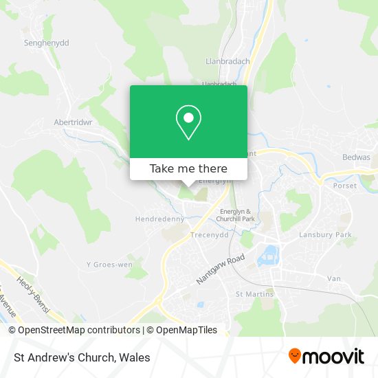 St Andrew's Church map