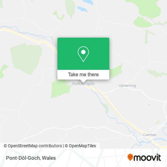 Pont-Dôl-Goch map