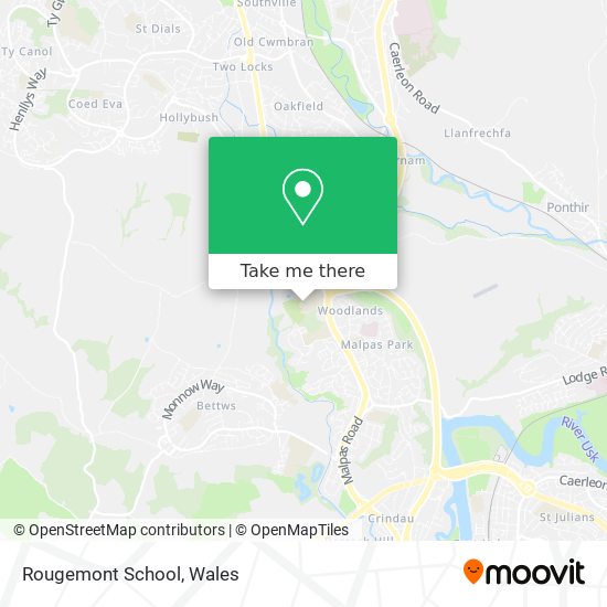 Rougemont School map