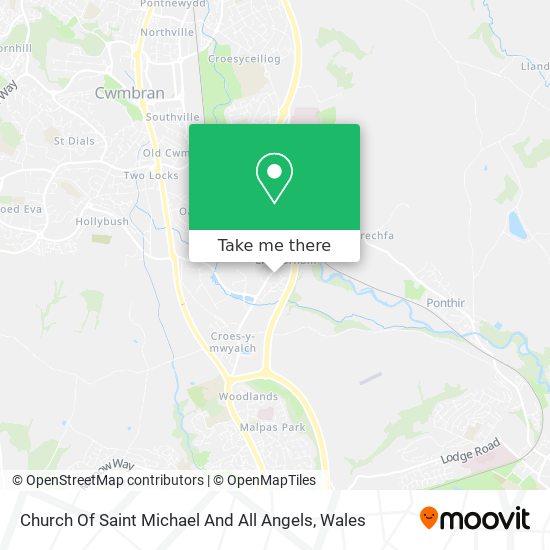 Church Of Saint Michael And All Angels map