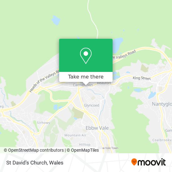St David's Church map