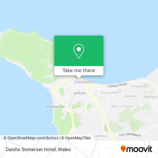 Daishs Somerset Hotel map