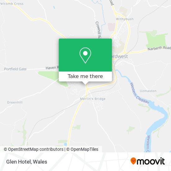 Glen Hotel map