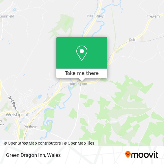 Green Dragon Inn map