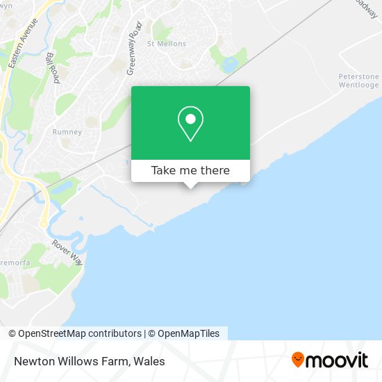 Newton Willows Farm map