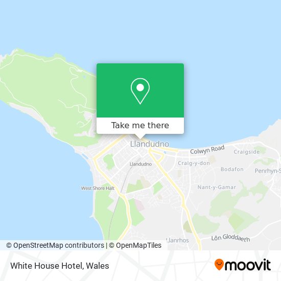 White House Hotel map